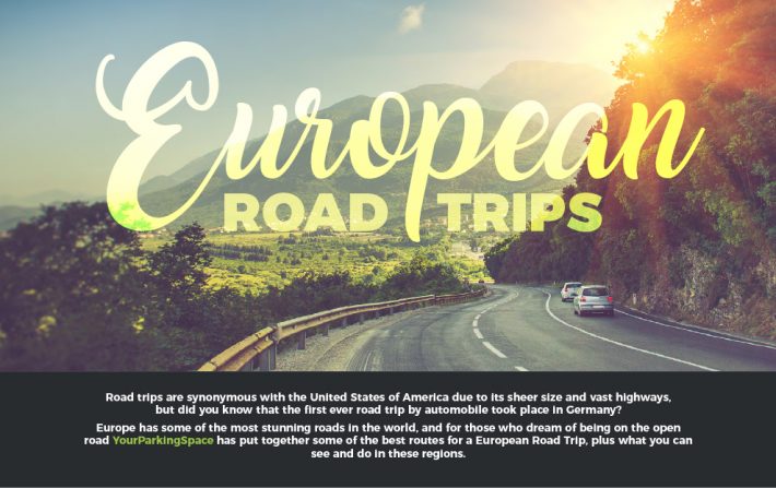 Best Driving Roads In Europe European Road Trip Infographic 1