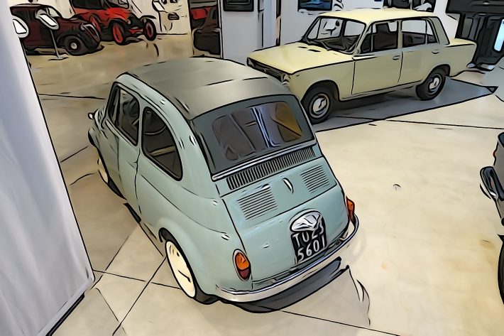 The Centro Storico Fiat Museum Tour: An Exclusive Snippet Centro Storico Fiat Museum Tour Cartoon14