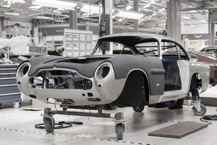Aston Martin DB5 Production Resumes After 55 Years
