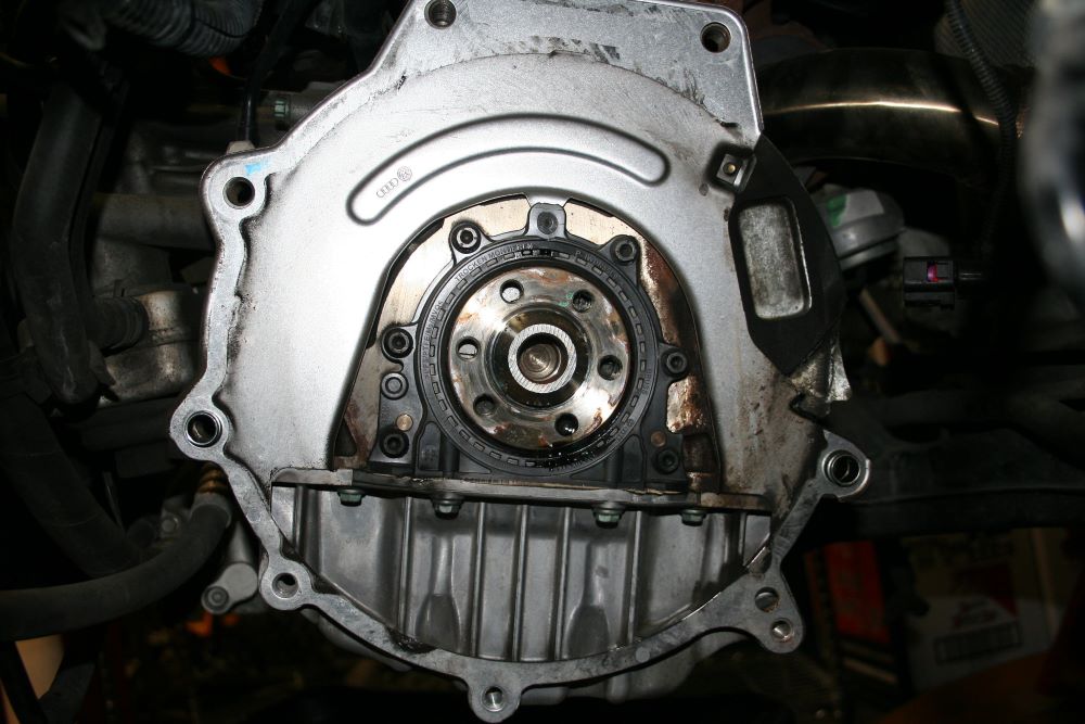 How To Replace A Rear Main Seal Without Removing Transmission