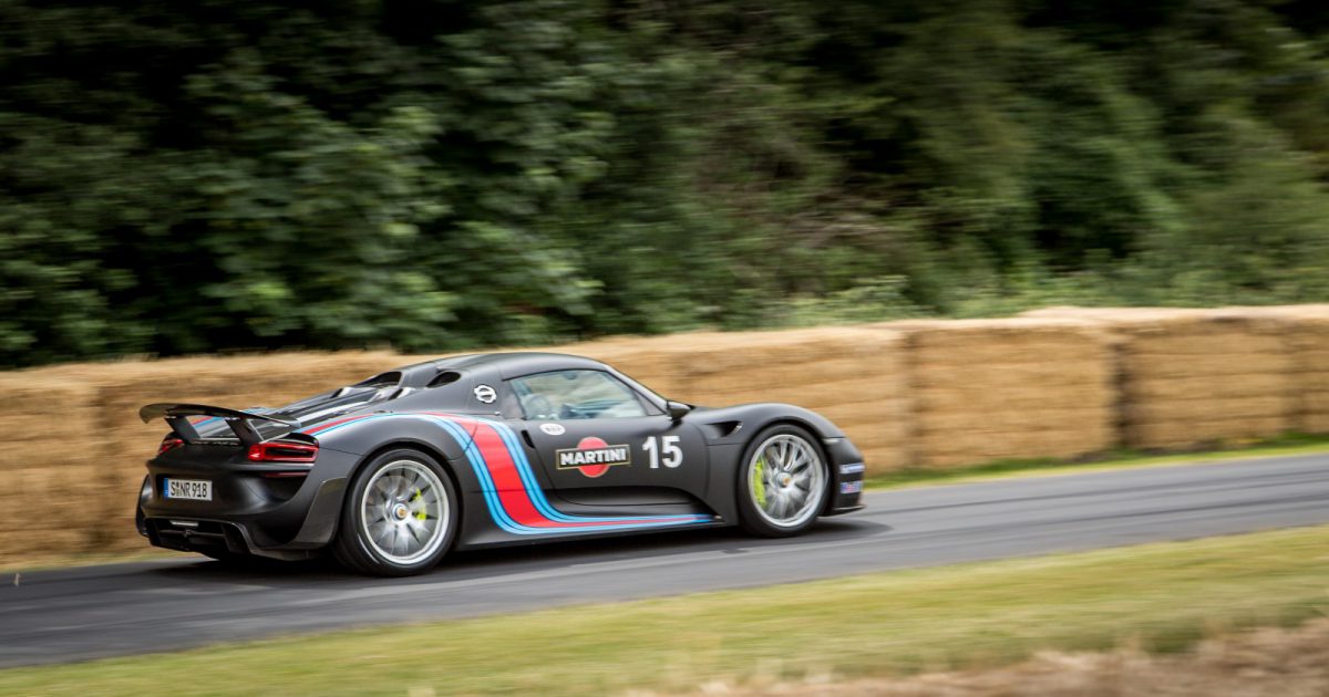 Goodwood Gallery - The big Four - Porsche 918 Spyder
