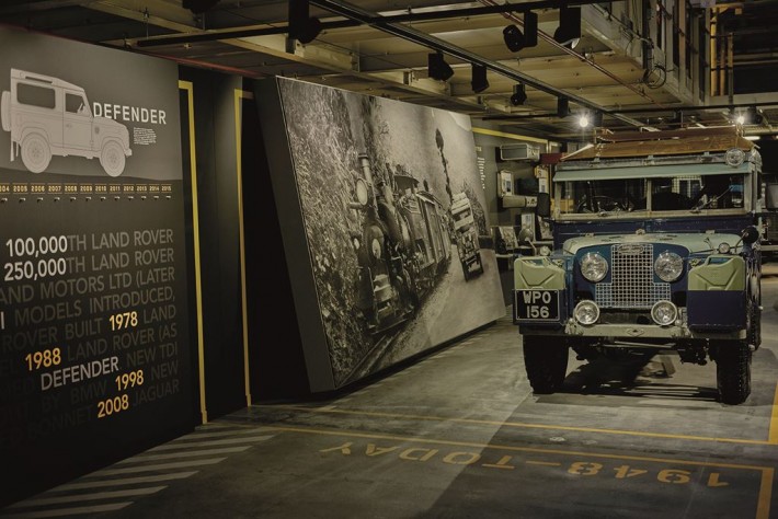 Land Rover Go Back in Time to Wish the Defender Fair well Land Rover Defender Production line 2
