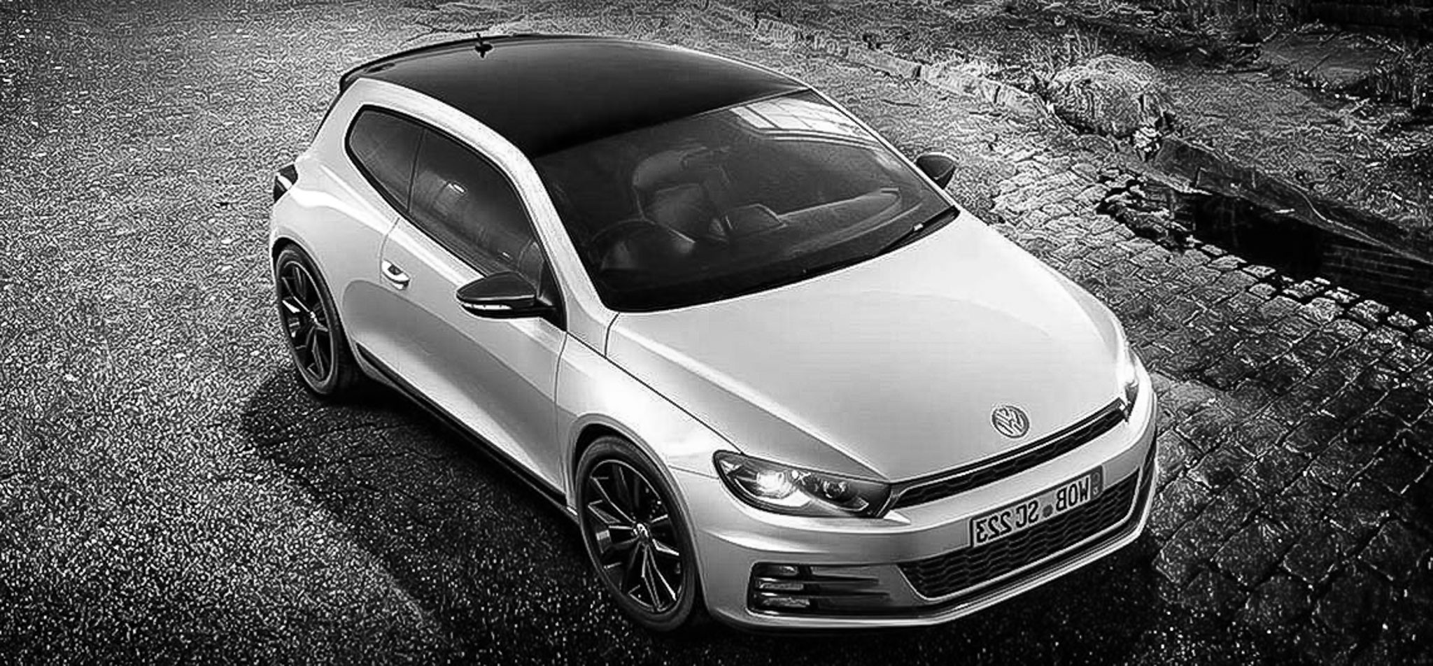 Volkswagen scirocco black