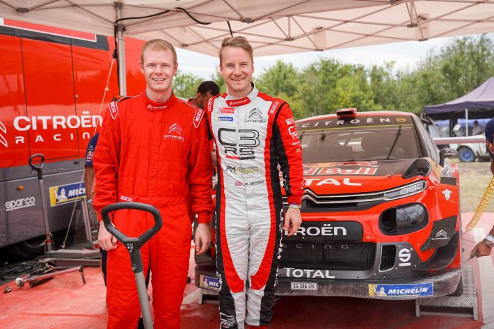 A Passenger Ride With Mads Ostberg in a Citroen C3 WRC