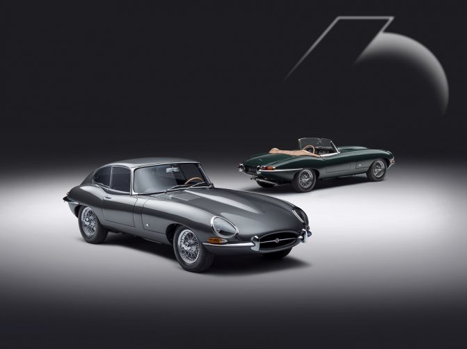 Jaguar E-type 60 Edition FHC and Roadster