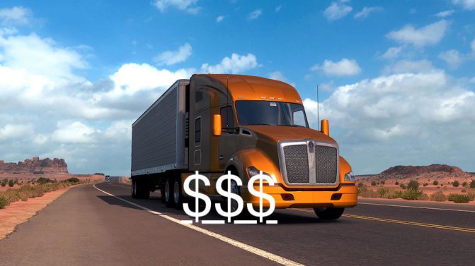American Truck Simulator Money Cheat