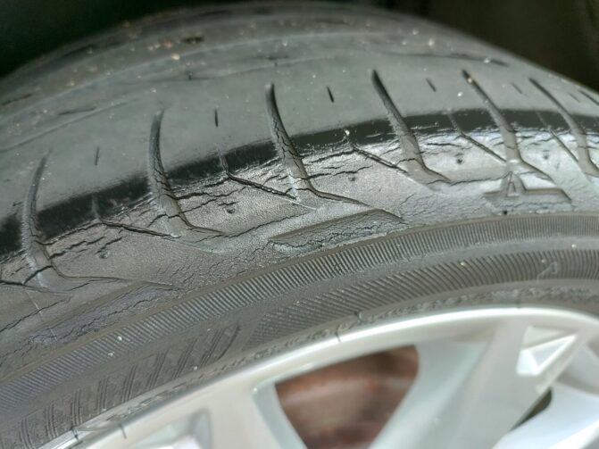 Driving With Nail In Tire