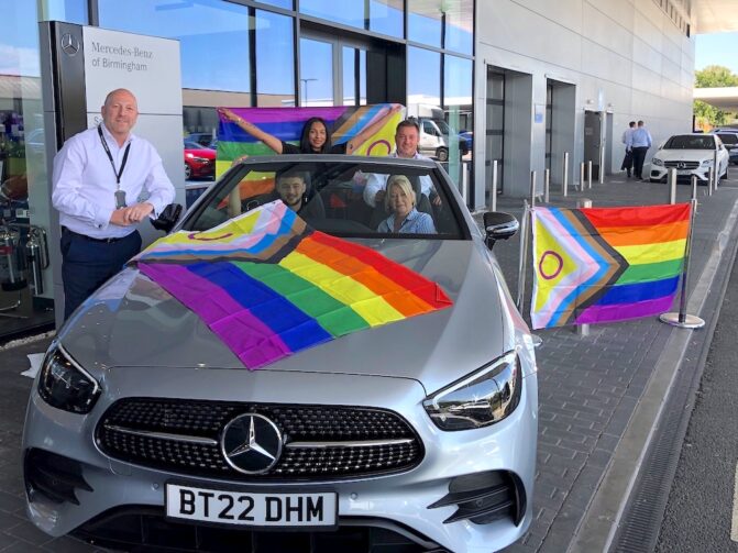 LSH Auto supports Pride House Birmingham