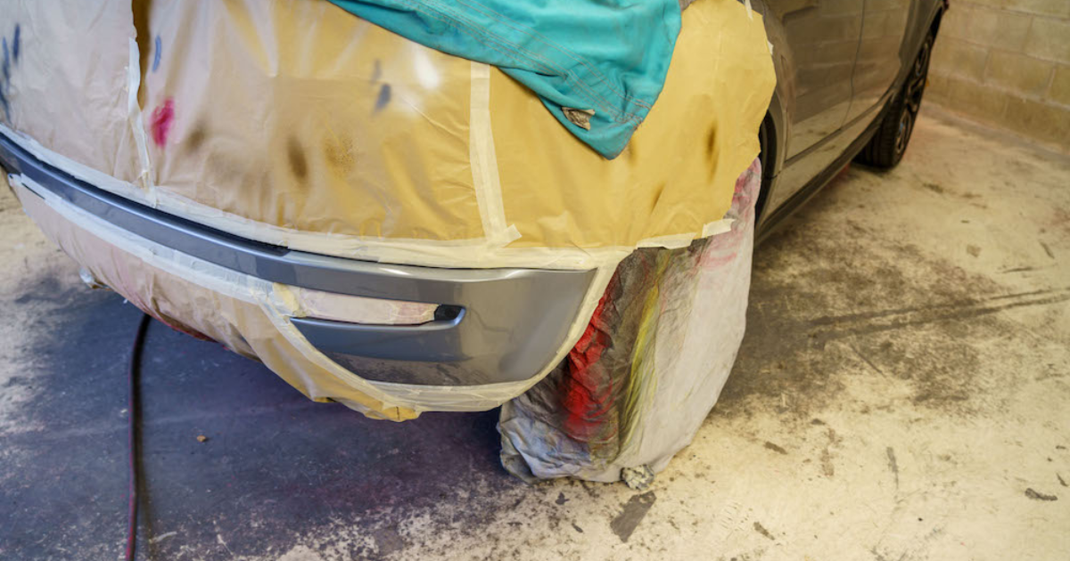 How to Spray Paint a Car Basecoat Clear Coat 