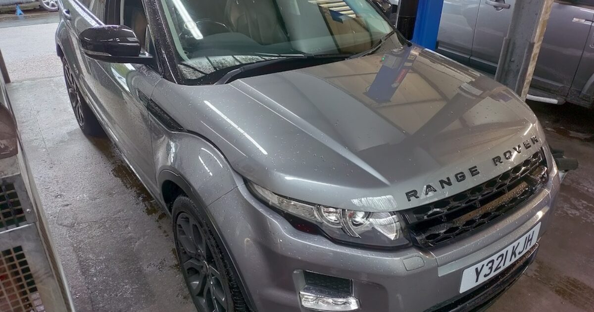 Range Rover Evoque Clunks When Put Into Drive - Fix