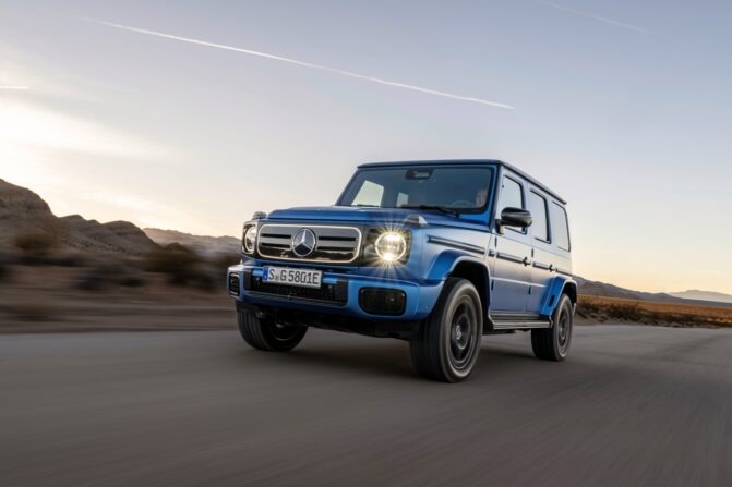 Mercedes G 580 with EQ Technology